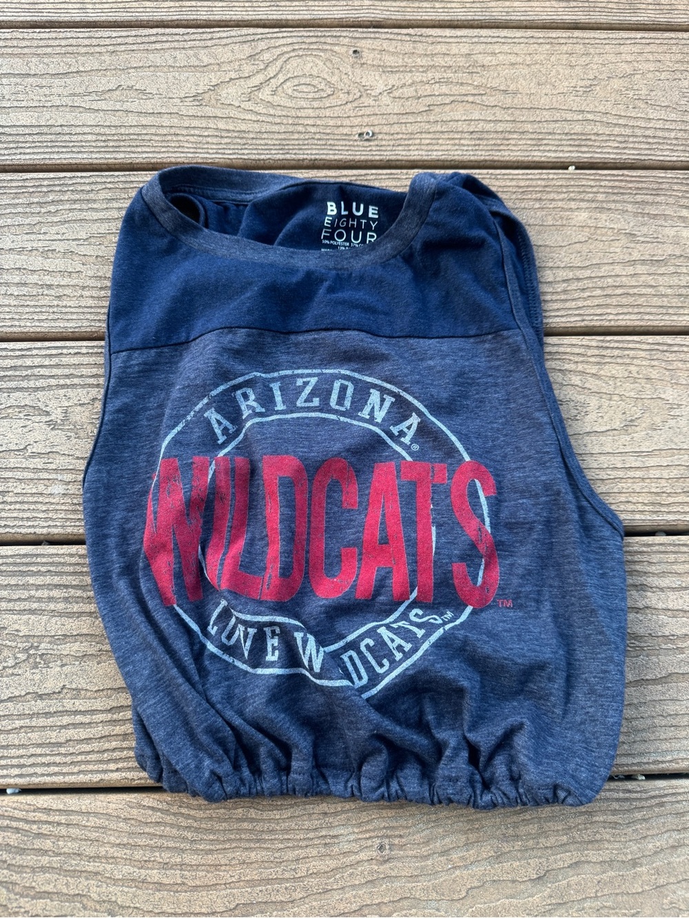 Arizona Wildcats Tank - Navy & Red